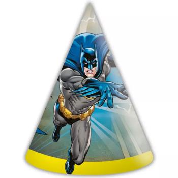 Batman papír party kalap 6db-os szett kép