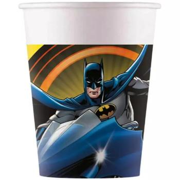 Batman papírpohár 8db-os szett 200ml kép