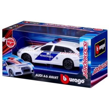 Bburago: Audi A6 szirénázó magyar rendőrautó 1/43 kép
