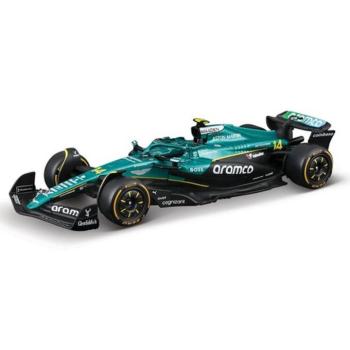 Bburago: Aston Martin AMR25 Alonso F1 versenyautó fém autómodell 1/43 (Fernando Alonso #14) kép