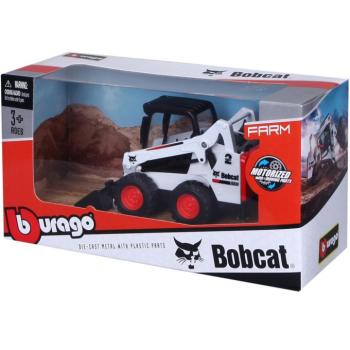 Bburago: Bobcat markolóval - 10cm kép