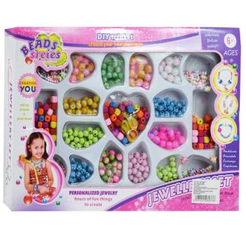 Beads Series: Ékszerkészítő szett 200+ színes gyönggyel kép