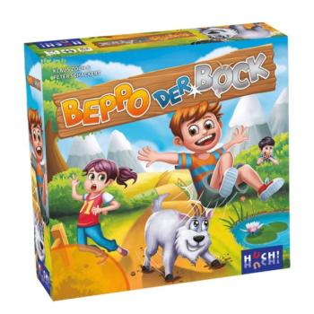 Beppo der Bock társasjáték, angol nyelvű kép