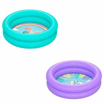 Bestway: Bébi pancsoló medence Ø 61 x 15 cm kétféle változatban 1db kép