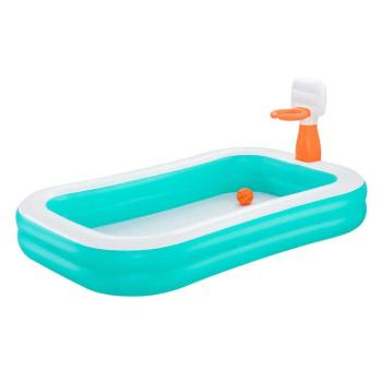 Bestway: Dunk N' Splash™ medence kosárlabda palánkkal 251x168x102cm kép