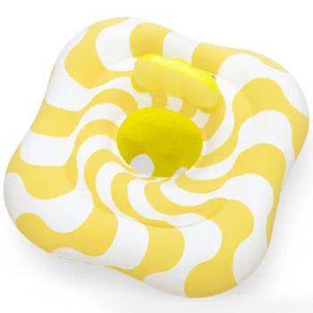 Bestway: Swim Safe kétgyűrűs beülős baba úszógumi 79 cm kép