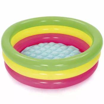 Bestway: Swim Squad™ háromgyűrűs bébi pancsoló medence Ø 70 x 24 cm kép