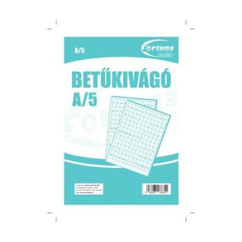 Betűkivágó FORTUNA 2 lapos kép