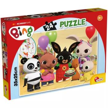 Bing és barátai Boldog Születésnapot! 24db-os puzzle 35x25cm - Lisciani kép