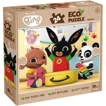 Bing és barátai zenélnek 24db-os Eco puzzle 70x50cm - Lisciani kép