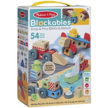 Blockables: Járművek fa építőjáték - Melissa & Doug kép