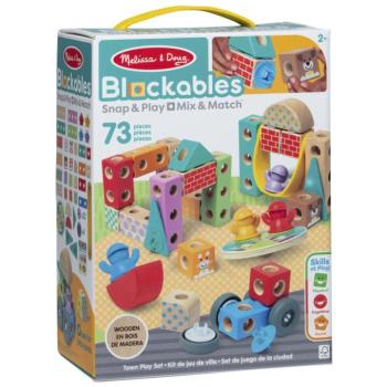 Blockables: Városi fa építőjáték - Melissa & Doug