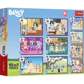 Bluey 10az1-ben puzzle szett - Trefl kép