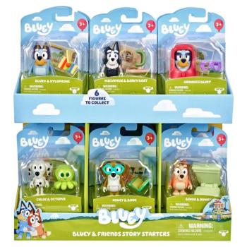 Bluey: Bluey és barátai gyűjthető játékszettek S14 1db kép