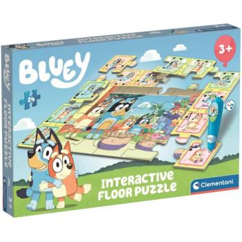 Bluey és barátai interaktív 24db-os padló puzzle - Clementoni kép
