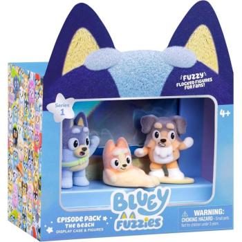 Bluey Fuzzies Epizód 3db-os szett - A strand kép