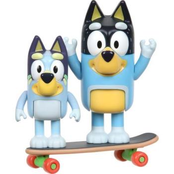 Bluey: Bandit és Bluey gördeszkások játékfigura szett kép
