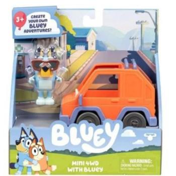 Bluey játékszett - Bluey és 4x4 -es autója kép