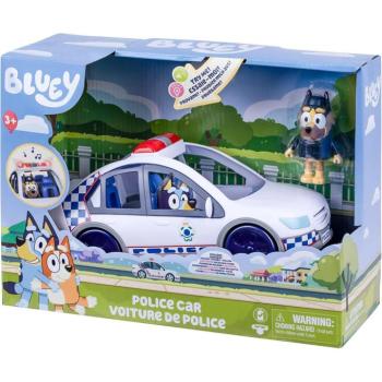 Bluey: Rendőrautós játékszett figurával