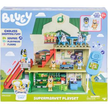 Bluey: Szupermarket nagy játékszett kép