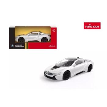 BMW i8 fém kisautó 1:43, fehér kép