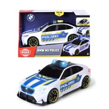 BMW M5 Police kisautó fénnyel és hanggal 25cm - Dickie Toys kép