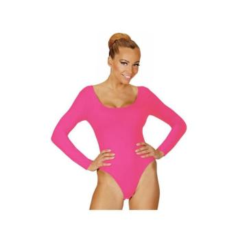 Body hosszú ujjú női jelmez pink színben M/L-es méretben kép