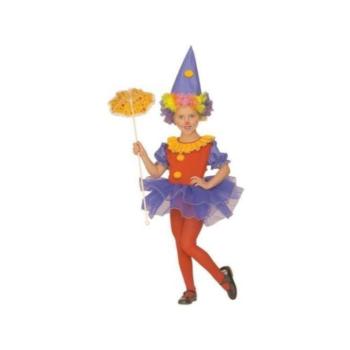 Bohóc belerina lány jelmez 110 cm-es méretben kép