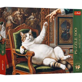 Bolyhos cica 500db-os Prémium plusz puzzle - Trefl kép