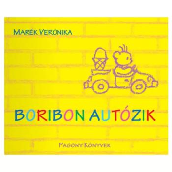 Boribon autózik mesekönyv - Pagony kép
