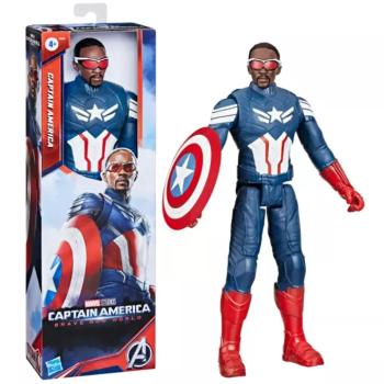 Bosszóállók Titan Hero Amerika Kapitány 29cm-es játékfigura - Hasbro kép