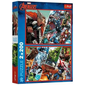 Bosszúállók a világ védelmezői 2x200 db-os puzzle – Trefl kép