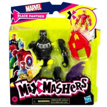 Marvel Mix Mashers: Bosszúállók Fekete Párduc figura kiegészítőkkel - Hasbro kép