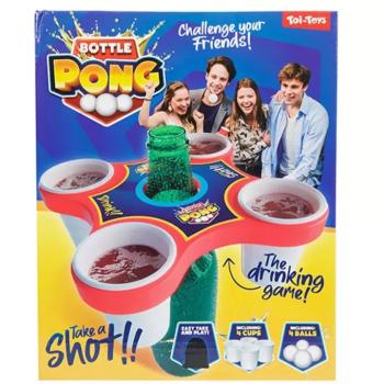 Bottle Pong Sörpong Party társasjáték kép