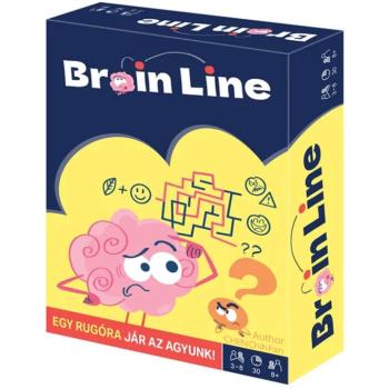 Brain Line – Egy rugóra jár az agyunk! társasjáték kép