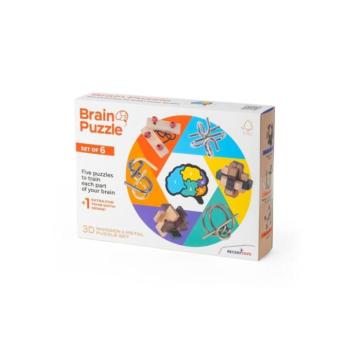 Brain Puzzle set of 6 logikai játék kép