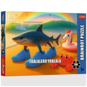 Brainrot: Tralalero Tralala 200db-os puzzle kép