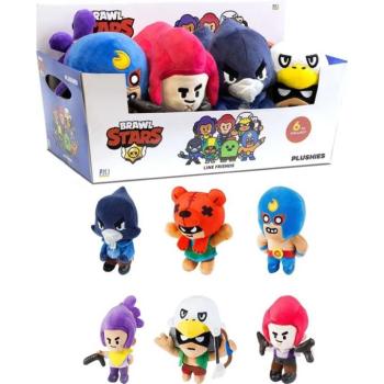 Brawl Stars plüss figura 16,5cm-es többféle kép