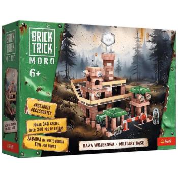 Brick Trick téglából építünk: Katonai bázis 340 darabos építőjáték - Trefl kép