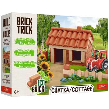 Brick Trick téglából építünk: Kunyhó 85 darabos építőjáték - Trefl kép