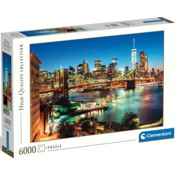 Brooklyn híd fényei HQC puzzle 6000db-os - Clementoni kép