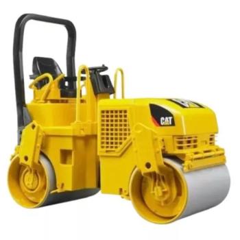 Rezgőhengerelő - CAT Tandem - Bruder 2433 kép