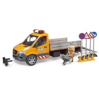 MB Sprinter vezetővel és tartozékokkal - Bruder 2677 kép