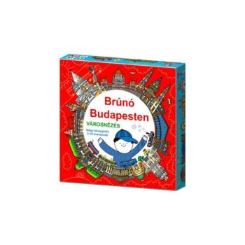 Brúnó Budapesten - Városnézés társasjáték kép