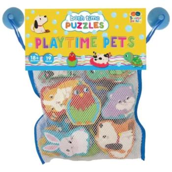 Buddy & Barney Fürdőjáték puzzle - Játékos kisállatok kép