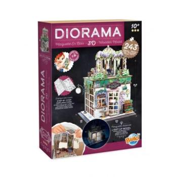 Buki: Virágbolt dioráma - 3D puzzle kép