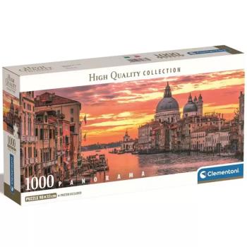 Canal Grande, Velence 1000db-os HQC panoráma puzzle 98x33cm - Clementoni kép