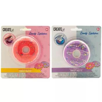 Canenco: Create It! Candy fánk alakú sminkpaletta kétféle változatban kép