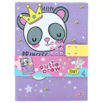 Canenco: Cutie Crew pandás titkos napló kódzárral kép