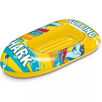 Cápa mintás felfújható csónak 112cm - Mondo Toys kép